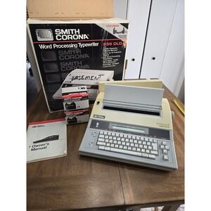 Smith Corona Personal Word Processor 635 DLD W/ Spell Right Dictionary W/Box